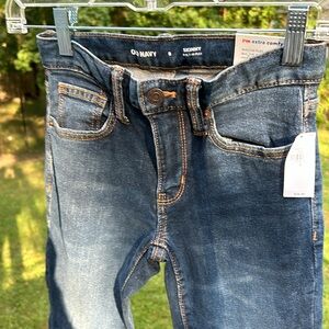 Old Navy skinny Jeans Girls size 8 Built in Flex adjustable waistband